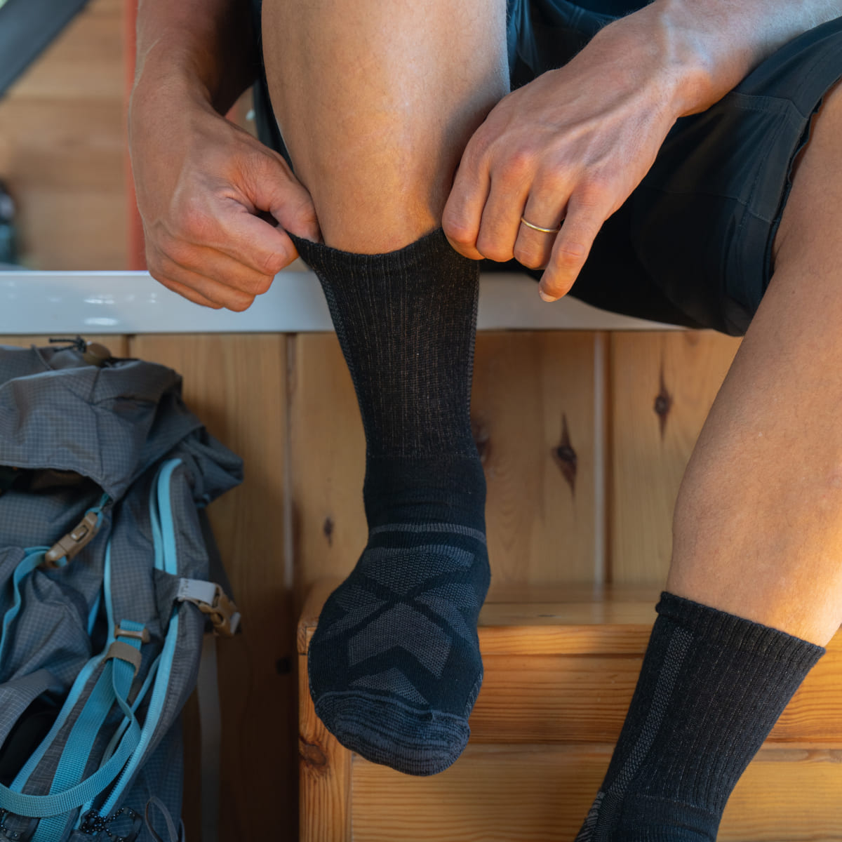 Hiking - Schwarz (1 Paar)