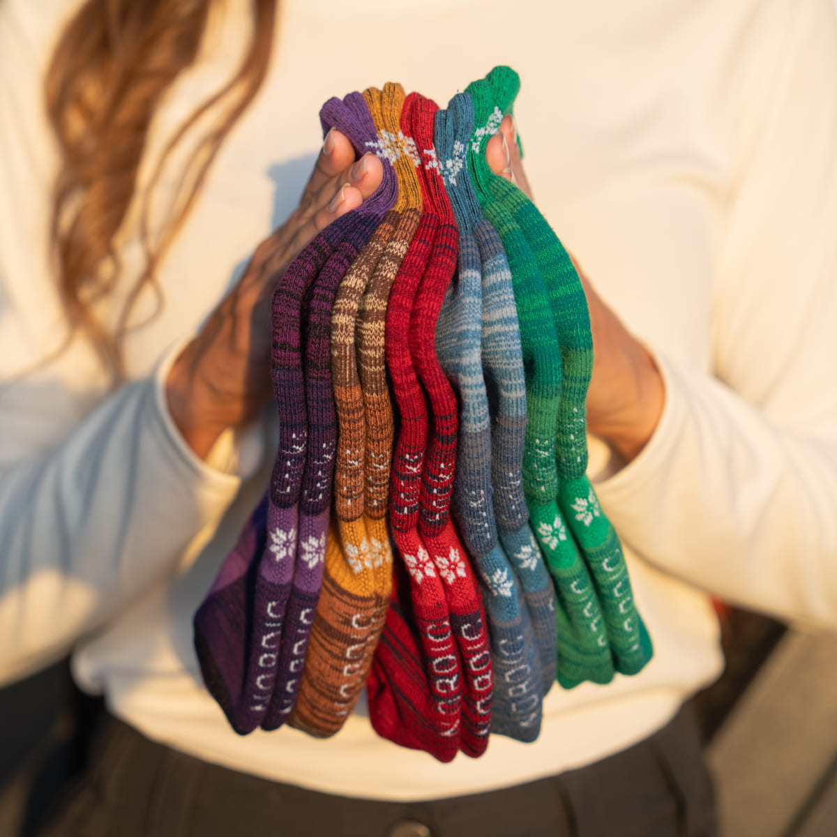 Hiking - Bunt Knöchellang (5 Paar)