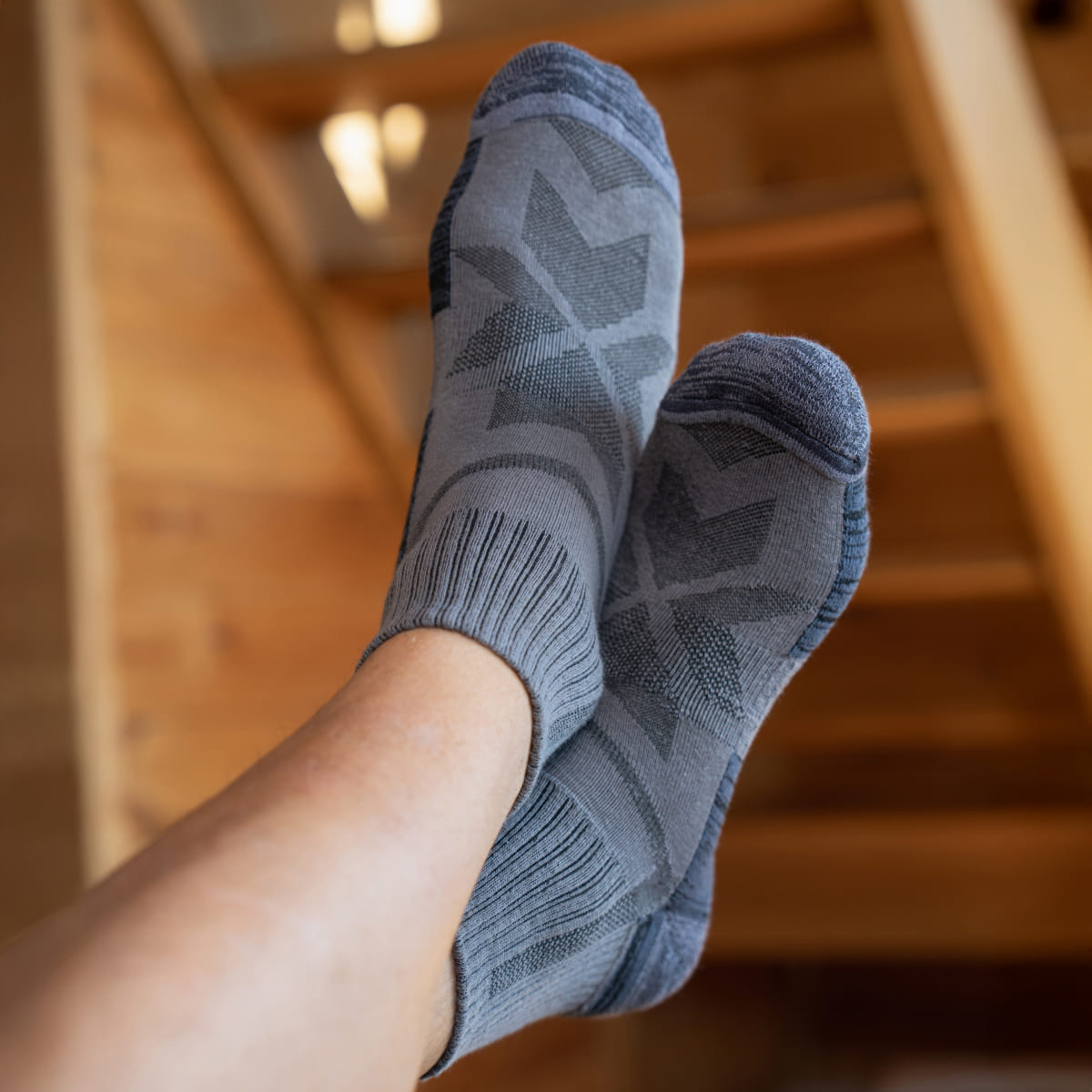 Hiking - Grau Knöchellang (3 Paar)